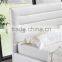 Leather Pu Faux gas lift Storage Bed