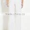 2016 White Pant For Elegant Women Wide-Leg Linen Pants