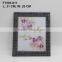 wholesales glass photo frame in many colors acrylic edge