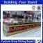 Creative design supermarket shelving system