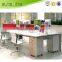 China Supply Office Furniture Opening Style Desk System Office Desk Partition Low Partition