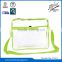 Lightweight Clear PVC unisex shoulder bag briefcase bags