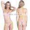 Hot Women Sexy Lace Bilayer Bandeau Bikini Beach Swimsuit Bathing Suit