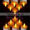 No Handmade and Paraffin Wax Material led flameless candle