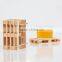 Wholesales handmade home set of 8 miniature pallet wood beer coasters
