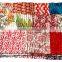 RTHKG-17 Indian Manufacturers Wholesaler Traditional Bengali Designer Patchwork Cotton Fabric Kantha Gudari Bedspread Throw