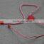 pink round plastic seal hook hang tag for clothing