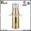 15ml / 30ml / 50ml gold aluminium airless bottle, airless pump bottle for lotion
