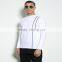 Custom fitness men long sleeve running t shirt gym tights clothes