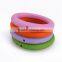 Custom Design Embossed Silicone Rubber Wedding Rings
