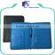 Handmade Hardcover Blue pu Leather a4 Size Folder for Document