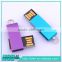 Colorful and cheap 8GB usb disk swivel metal usb memory stick