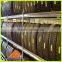 galvanized stacking tyre rack, truck tyre storage rack, galvanized cantilever rack