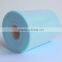 baby blue color stocked big rolls size tulle for barbie dress