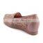 High quality comfort casual shoes fancy lace leather shoes ladies beautiful flat shoes within height increasing