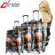 hardshell spinner abs pc trolley luggage suitcase