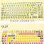 decorative colorful keyboard stickers