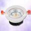 High quality aluminum base led spot downlight 5w 7w COB led downlight wholesale 85-265v