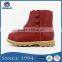 Wholesale Cheap Price Dark Red Junior Little Kids Girl Boots