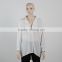 F5W11036 China Factory Wholesale New Design Women White Long Sleeve Blouse Shirts