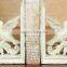 wholesale factory direct sell high quality white bird bookend