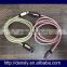 High speed braided 2.0A USB data cable for iphone 6