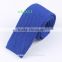 2016 hot selling cheap blue yellow knitted ties for girls