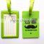 Soft Rubber Funny Bag Tags Wholesale PVC Shaped Travel Airline Luggage Tags