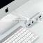 High Performance usb-c hub, Type C change to 4 port usb 3.0 hub with LED light