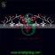2016 new latest 2D motif cross street led light hanging star street light for outdoor street decoration