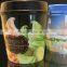 12oz Disposable Ice Cream Paper Cup With PS Lid