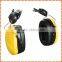 Adjustable ear muff for safety helmet