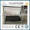 light weight aluminum folding movable dj table