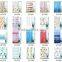 Grey color Polyester print fabric bathroom shower curtain panel