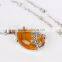 Hot Sale High Quality Glass Essential Oil Pendant Necklace Wholesale