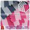 polyester spandex fleeder stripe jersey fabric
