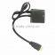 1080P Converter Adapter HDMI To VGA With Audio