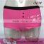 Pink color sexy panties cotton ladies underwear characteristic sheer panties