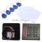waterproof Standalone RFID door access control with card reader