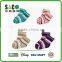 colourful lovely stripe dots terry children socks