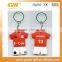 Custom promotional pvc rubber keychain models