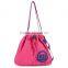 Wholesaler Fashion Canvas Drawstring Bucket Cross Body Bags for Women