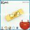 Custom zinc alloy handbag accessories metal logo