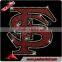 Beautiful Vinyl Glitter Florida State Univ Iron on Rhinestone Transfer Decal