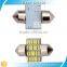 Festoon lights white china 2016 new products 3014 24smd 31mm 28mm led festoon