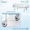 Manual design fashion cheap hospital bed with toilet