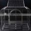 cheap black metal stainless steel parrot bird cage