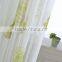 Flower design embroidery, yarn dyed polycotton curtain manufacturer for wholesale
