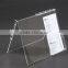 2015 New High Quality Acrylic Countertop Display Stand, Acrylic Sign Holder Menu