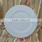 daily used porcelain soup plate cut edge ceramic plate